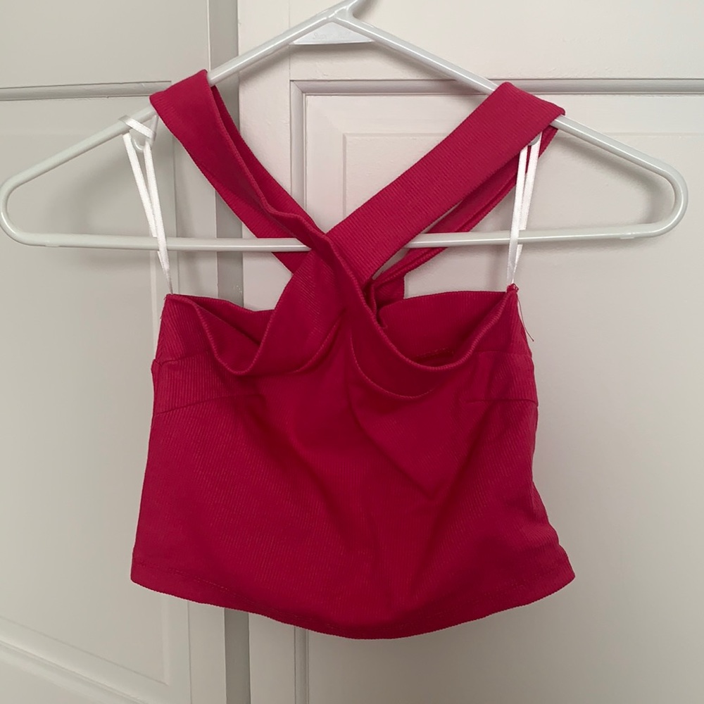 SHEIN pink top